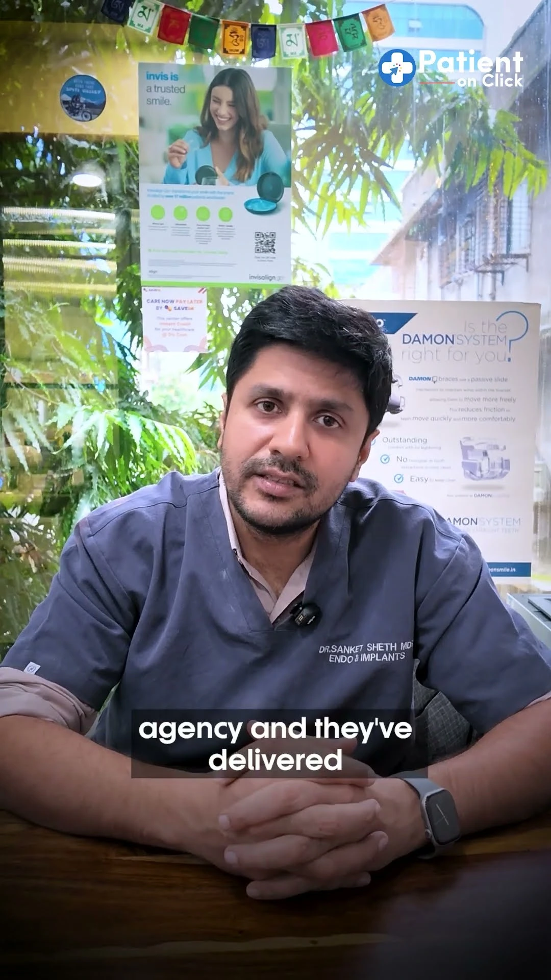Doctor consulting with a patient